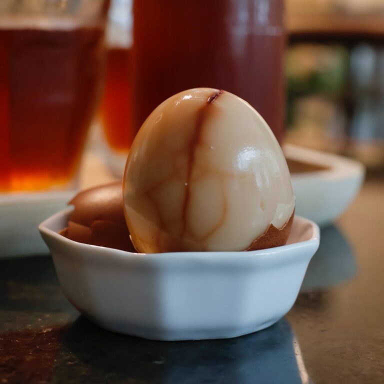 Recette de l'oeuf au thé à Taïwan