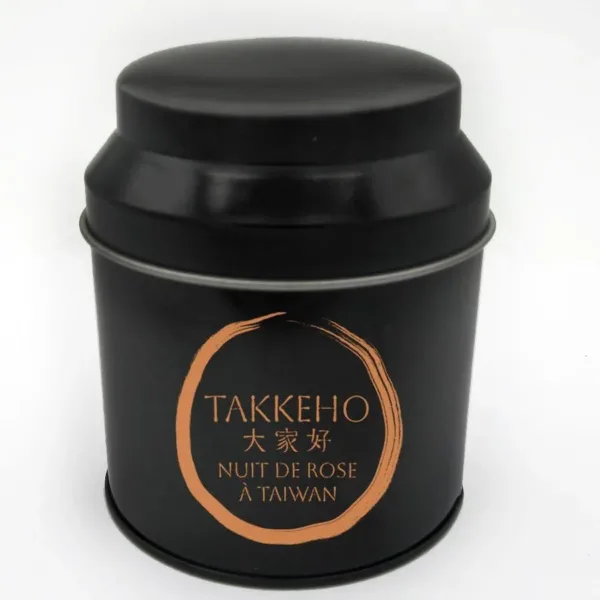 Boite thé noir à la rose Takkeho